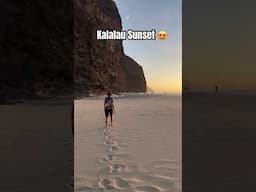 A special sunset in a special place!
