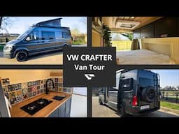 LWB Crafter Van Tour | 3 Berth | Sleeps 5 | High spec off-grid