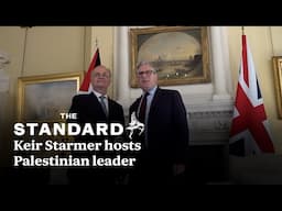 Keir Starmer hosts Palestinian leader as Government unveils £101m in support