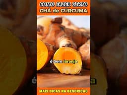 Você Faz ERRADO o Chá de Cúrcuma? Veja o Jeito Certo! ☕🟠