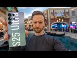 Samsung Galaxy S25 Ultra Real-World Test (Camera Comparison, Battery Test, & Vlog)