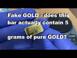 Dissolve 5 Gram Credit Suisse Bar in Aqua Regia