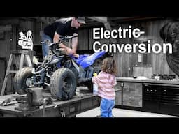 Quad Electric Conversion with My Daughter
