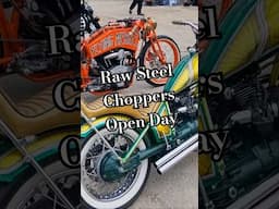 A look around the Raw Steel Choppers open day #motorcyclelife #chopper
