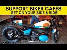 SUPPORT BIKER CAFES - GET ON YOUR BIKES & RIDE!