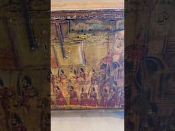 Hand Painted Antique Trunk in Jaipur