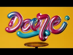 Dare - A Relaxing 3D Design Session