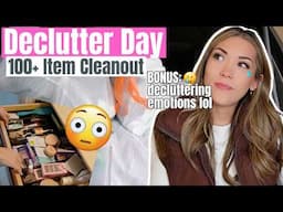 EXTREME DECLUTTER DAY 😲  Emotional Decluttering Journey & Clearing The Clutter Tips