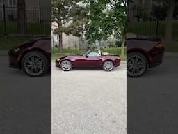 Soft Top Open & Close - 2025 Mazda MX-5