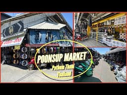 Poonsup Automotive Market - Largest Imitation Parts Market in Thailand - Pathum Thani Thailand 2025