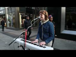 Gemma Cox Now, Unique and Wonderful Cover of Linger Live from Grafton Street #graftonstreetlive
