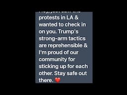 LA residents texted me…