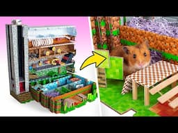 Calling All Minecraft Fans! 🎮 DIY Crafts, Toy Making & a Fun Maze for Hamsters! 🛠️
