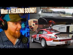 NASCAR Fan Reacts to Insane Porsche Rally Sounds & FAST Onboard clips! 🏁