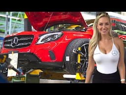 Mercedes-Benz ASSEMBLY🚘2025: USA Factory tour & Manufacturing process E➕S➕C-Class Production line
