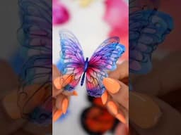 3D Butterflies with Cricut! 🦋 #butterfly #cricut #craft #diyprojects #mariposas #manualidades #diy