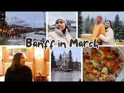 2 Days in Banff - Mountains , Lake Louise, Hot Spring - Explore Beautiful Banff with me