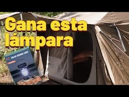 Probando mi nueva carpa Naturehike en la montaña 🌲 + Sorteo de una lámpara GRATIS!