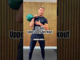 Upper Body Strength Workout at home in 20 min