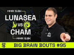LunaSea VS Cham | BASILISK Big Brain Bouts #95 | Starcraft 2