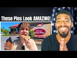 AMERICAN tries AUSTRALIAN PIES!!! | American Reacts