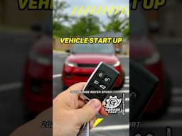 Vehicle Start Up // 2025 Range Rover Sport