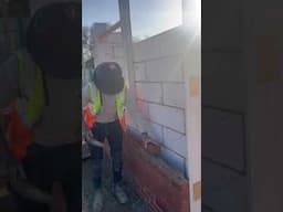 Will the last brick fit!? #bricklaying #bricklayer #brickwork #construction #work #trowel #pricework
