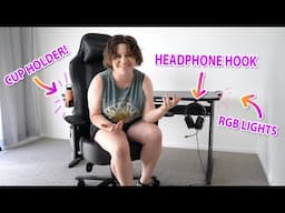 Officeworks Budget Typhoon Elite Gaming Desk & Typhoon Prime Chair Review