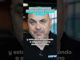 INDIGNANTE: CONTINÚA EL SINSENTIDO DE LAS ZBE 😡