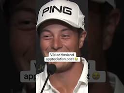 Viktor Hovland appreciation post.