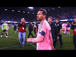 Lionel Messi Was FURIOUS vs San Jose 2025