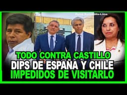 Escándalo! Dina niega visita de diputado Español y candiato Chileno a Pedro Castillo