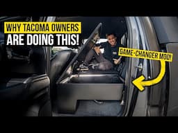 Tacoma Owners Rave About This Secured Rear Seat Delete Storage Solution