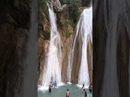 Amazing WaterFall of Uttarakhand Mussoorie #waterfallsounds #waterfall #beautiful