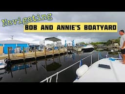 Boating to Bob and Annie’s Boatyard in St James City