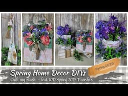 Spring Home Decor DIYs   Craft My Stash   feat  IOD Spring 2025 Transfers