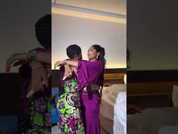 Regina Daniels Reunites Her Mother And  Father, Meets NEW Bestie Annie For Headies Awards