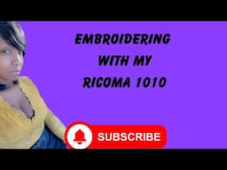 1st time using my Ricoma 1010 in 2 years and guess what happened??