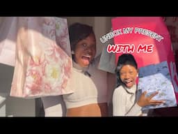 Unboxing my birthday gifts + plus I got CUSTOMIZED AirPods 😱