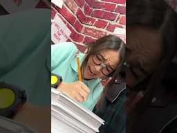 Zoey Gets Buried in Homework on Day One of School!