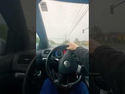 VW R32 HARD Launch #r32 #volkswagen #vw #golf #car #cars #trending #carlover #rain