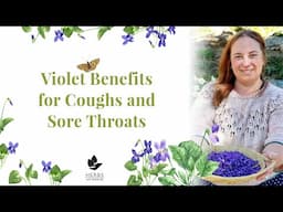 Violet Benefits for Coughs and Sore Throats