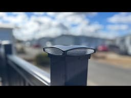 Siedinlar post lights Great fence lights or for Static Caravan decking. On our Carnaby Chantry Lodge