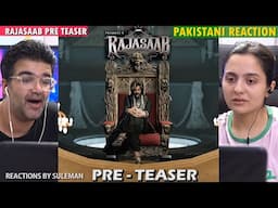 Pakistani Couple Reacts To The RajaSaab Pre Teaser | Prabhas | Maruthi | TG Vishwa Prasad