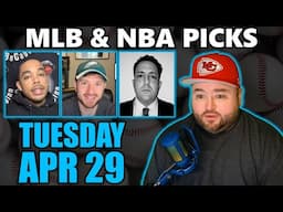 MLB & NBA Picks with Kyle Kirms | Tuesday April 29th