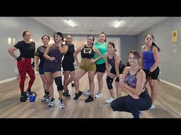 KETTLEBELL WORKOUT | FULL BODY TONING WORKOUT