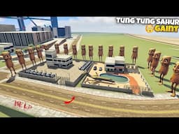 Giant Tung Tung Sahur Attack On Franklin House + Police Station Lekin Koun?...