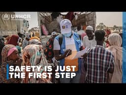 How is UNHCR working to protect refugees in Chad?
