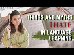 🤦‍♀️ Stop Believing These Language Learning Myths! (My Honest Thoughts)