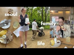 family life in Seoul ☕️ organizing my apartment, cafe date w. husband & exploring new neighborhood